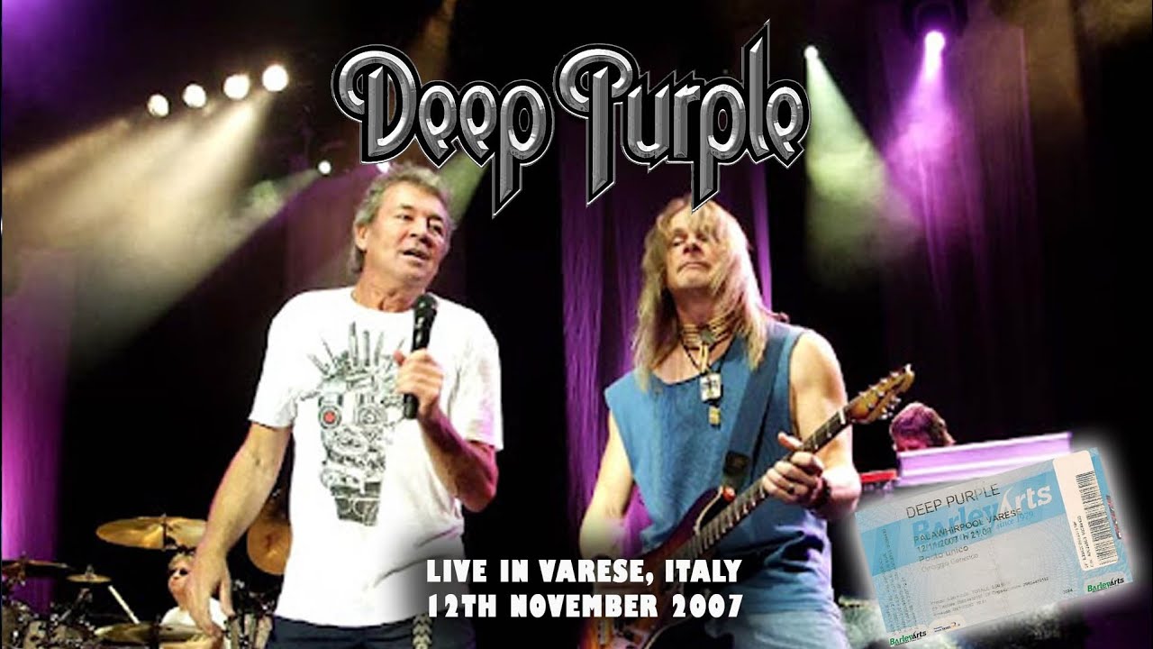 Deep Purple – Live In Varese, Italy (12th November 2007) FULL CONCERT
