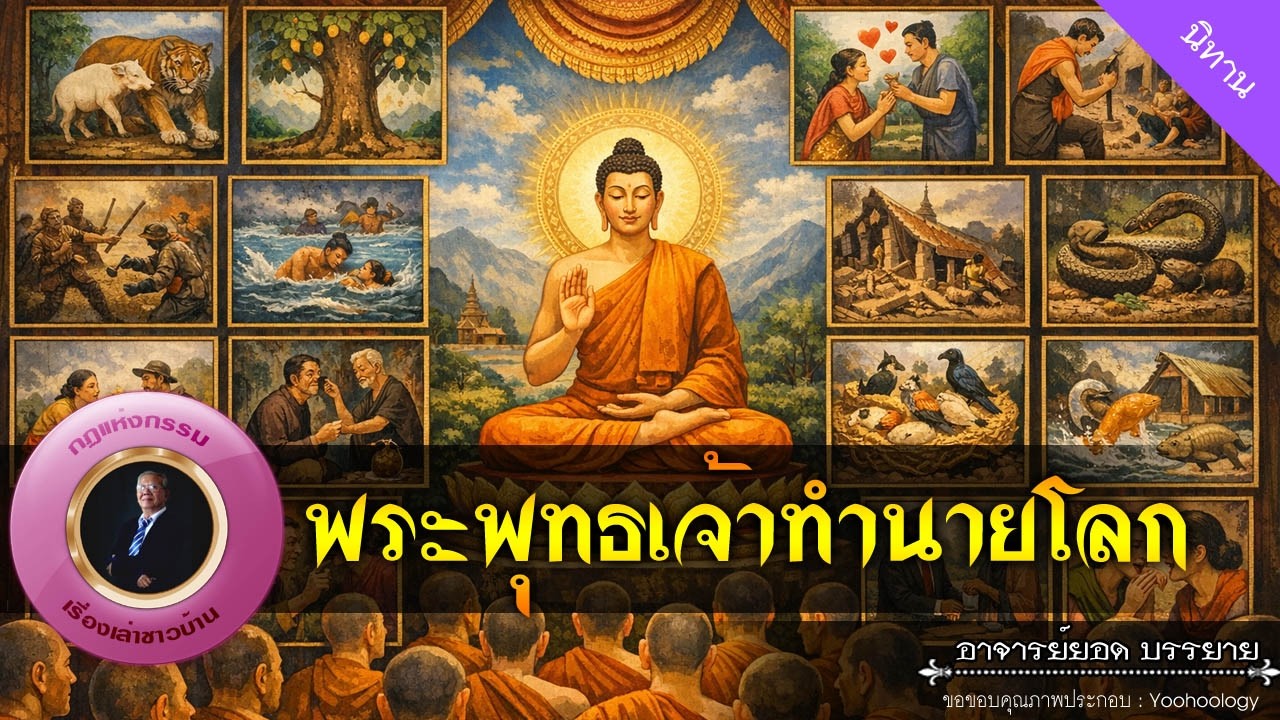 อาจารย์ยอด : พระพุทธเจ้าทำนายโลก [นิทาน]