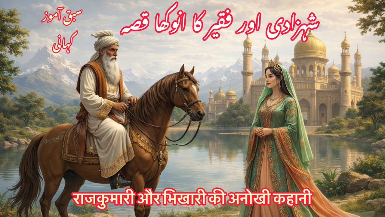 Shahzadi or faqeer ka qissa | urdu kahaniyan | Hindi kahaniyan | moral stories |