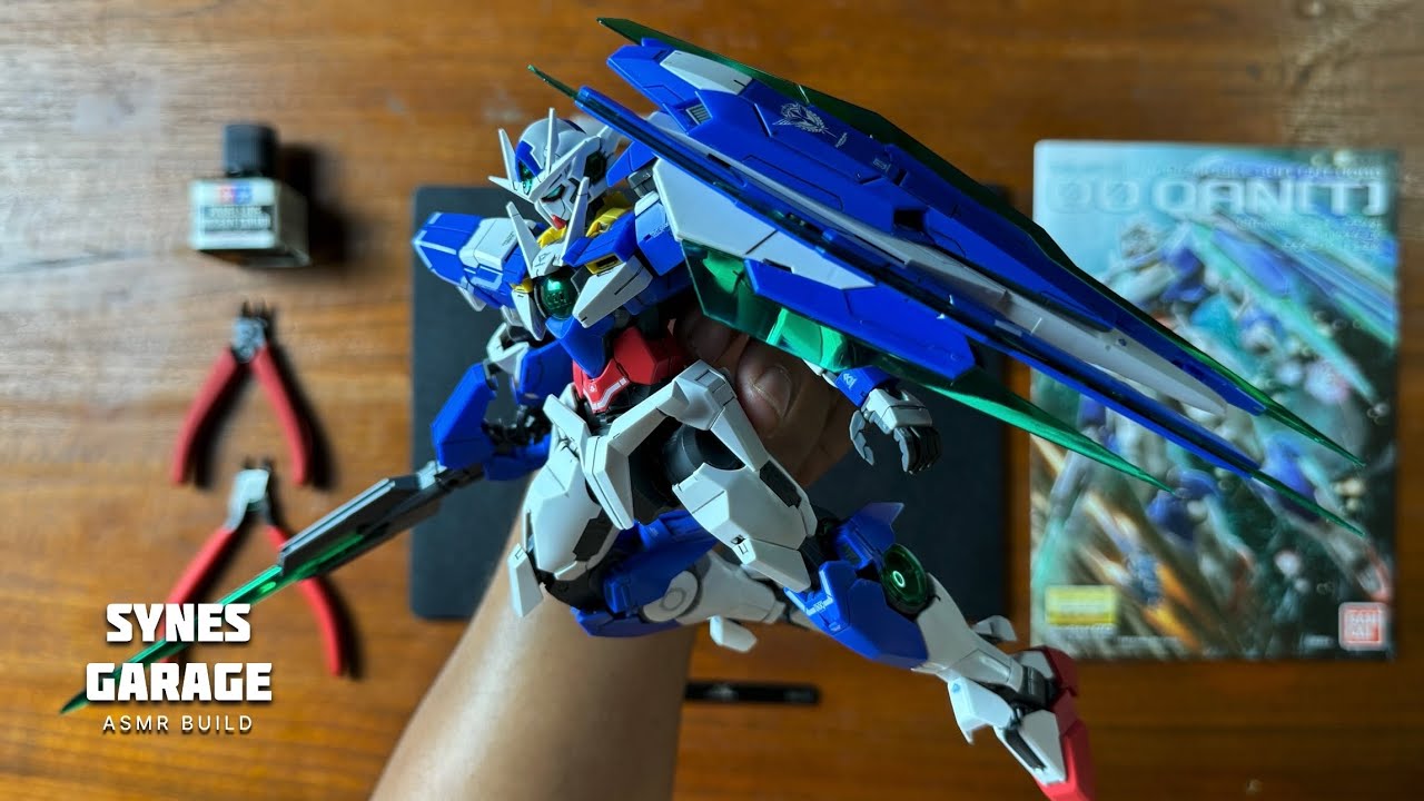 OO Qan[T] Gundam Master Grade 1/100 | ASMR BUILD | Bandai | Gundam OO