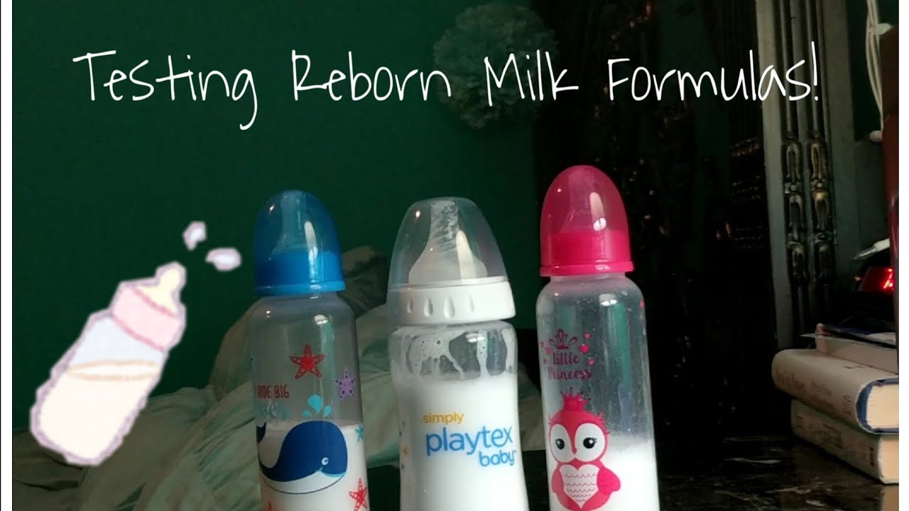 Testing 3 Reborn Baby Milk Formulas! #RDChristmas