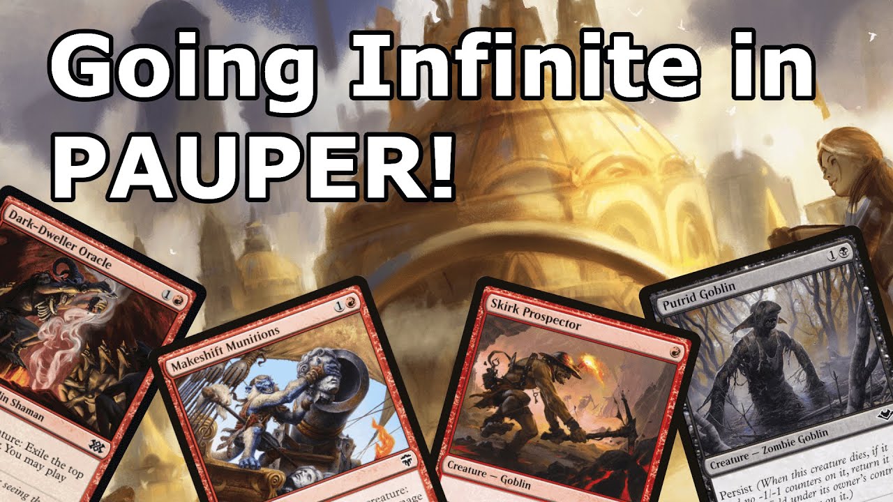 PLAYING MY WHOLE DECK IN PAUPER!  First Day of Class Goblins (Pauper BR Goblin Combo mtg)