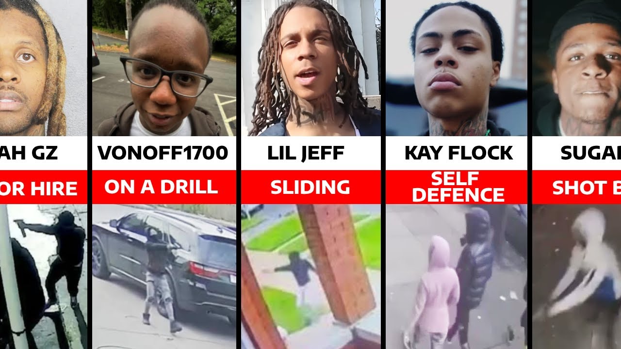 Drill Rappers Who Drilled on Camera