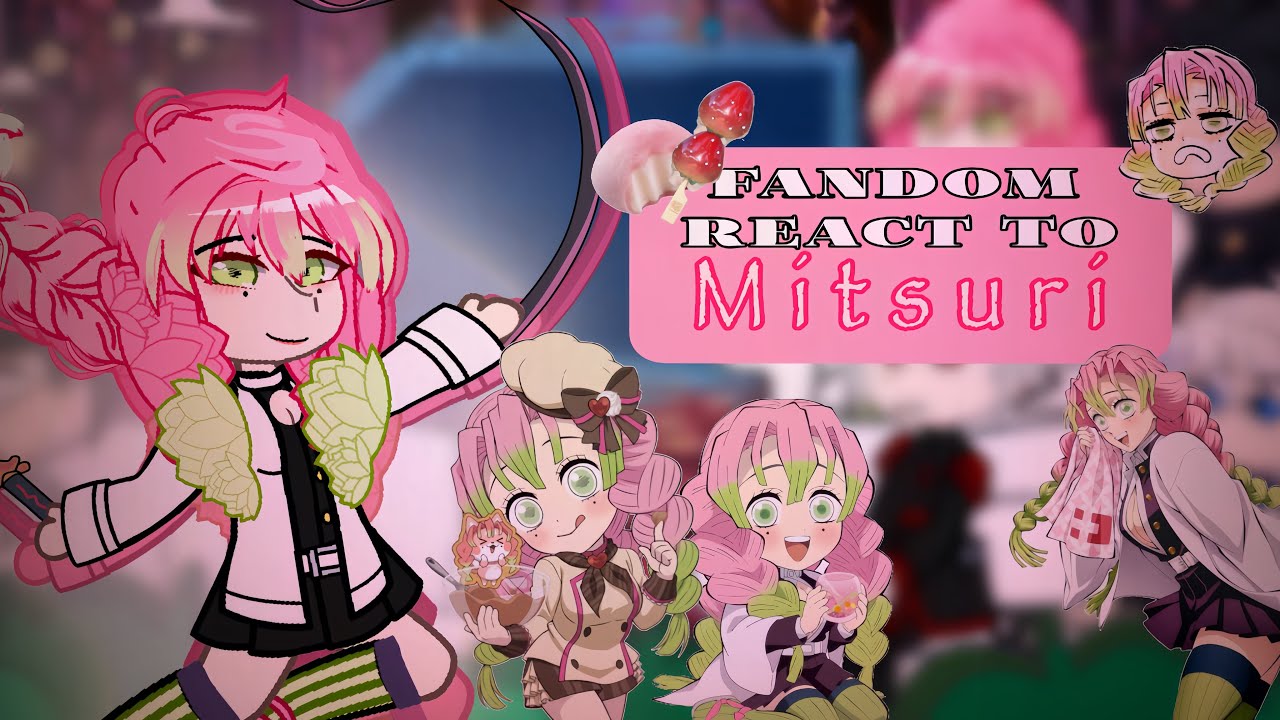 ||Fandom react to each other|| Mitsuri Kanroji|| 1/6 {{Eng/Rus}} !speed 2x!