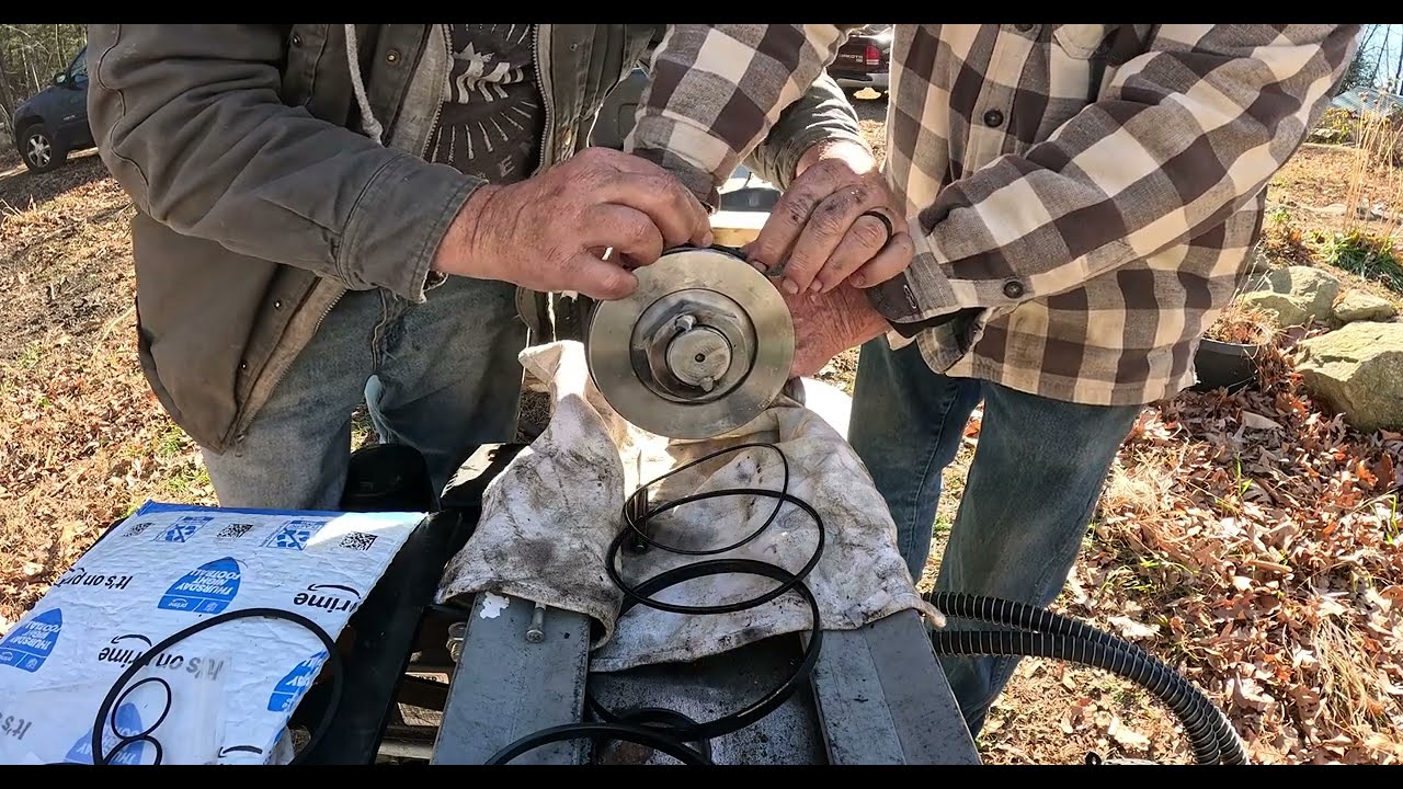 Log splitter piston rebuild