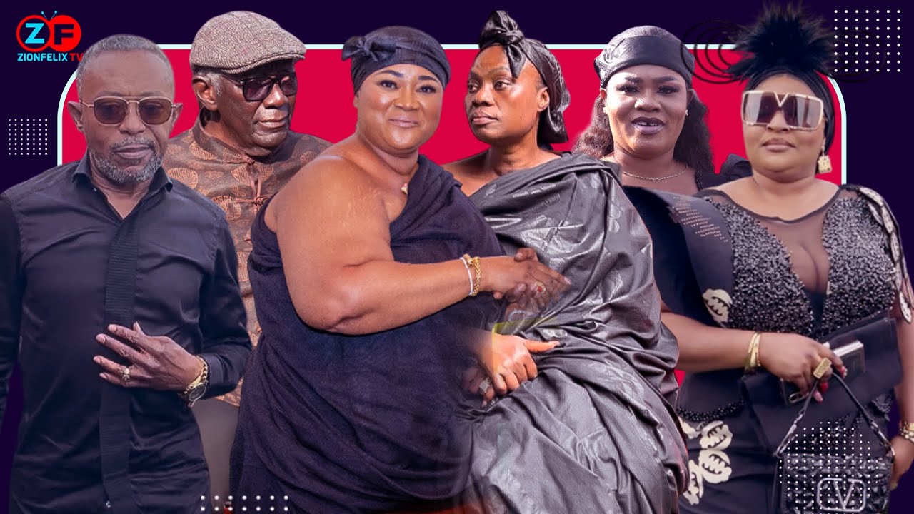Money & Fashion On Show: Kufuor, Mampong Hemaa, More Stars At Maame Gold’s father’s Funeral
