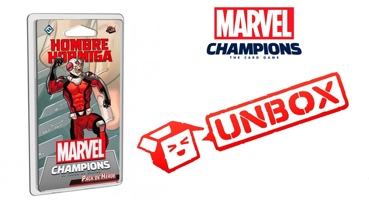 MARVEL CHAMPIONS | UNBOXING Ant-Man!