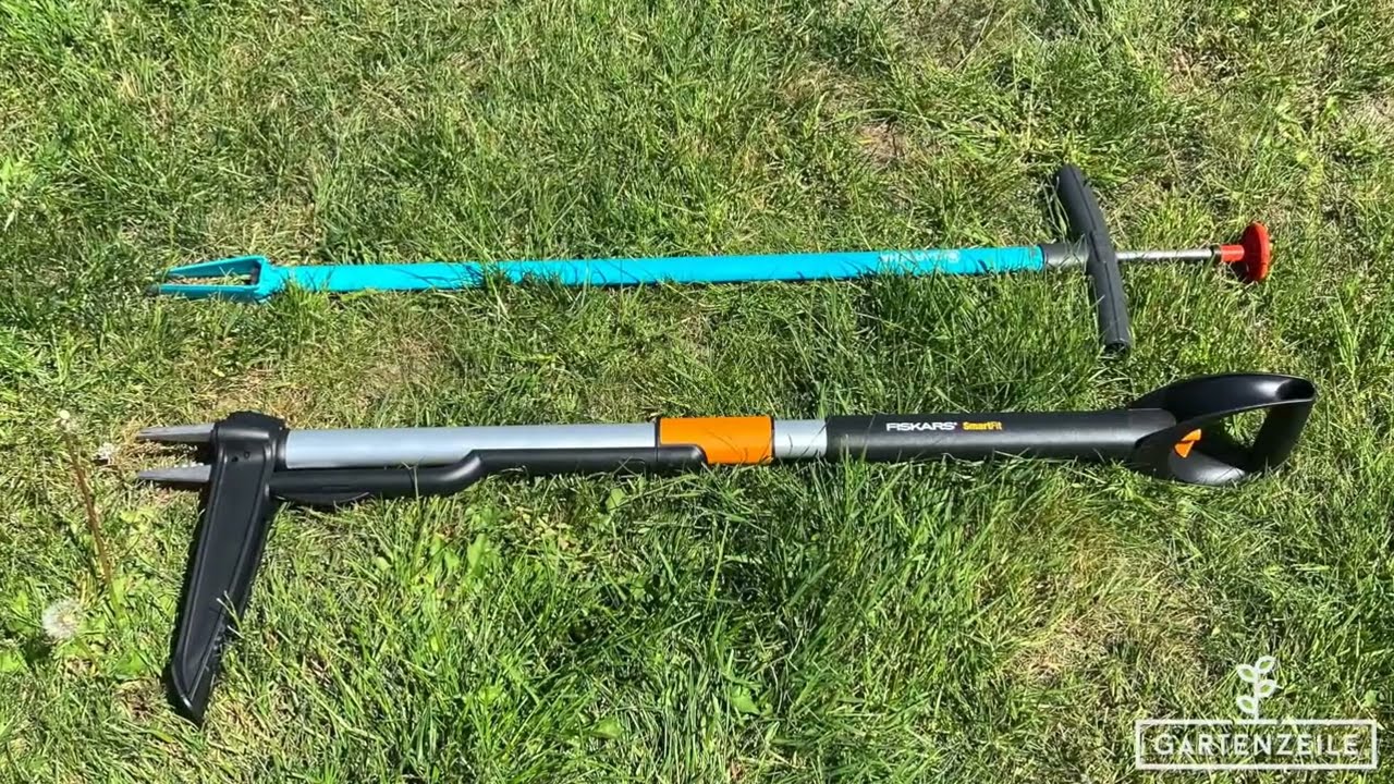 Fiskars vs. Gardena in the weed puller test | Who does better in our endurance test?