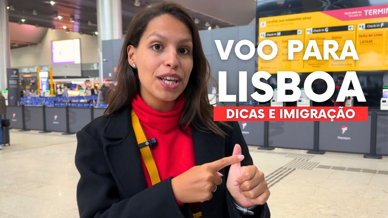CHEGAMOS EM LISBOA | Como é voar de LATAM pra Europa, IMIGRAÇÃO em Portugal, viagem internacional