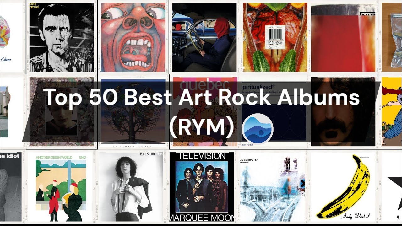 Top 50 Best Art Rock Albums of all Time (RYM) / Best Art Rock Albums of all Time / Rate Your Music