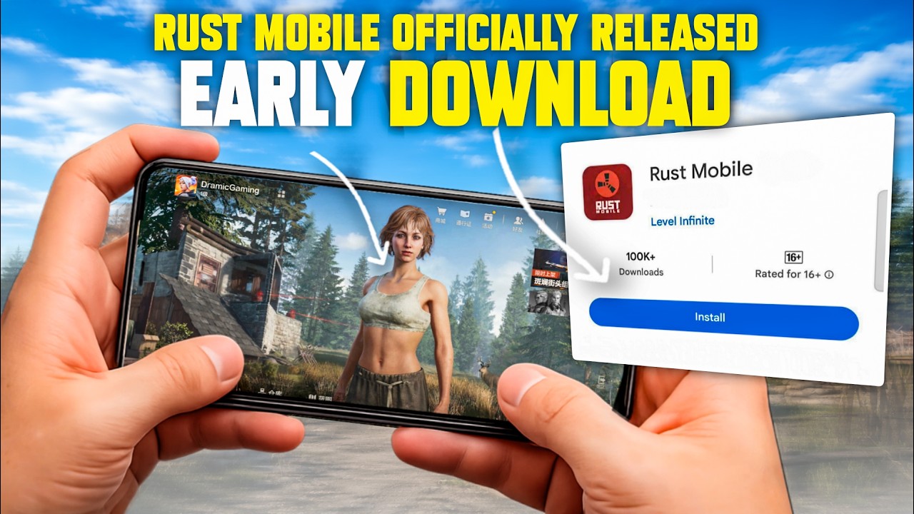 Download Rust Mobile NOW! Official China Release is Here! (Android/iOS) ⭐