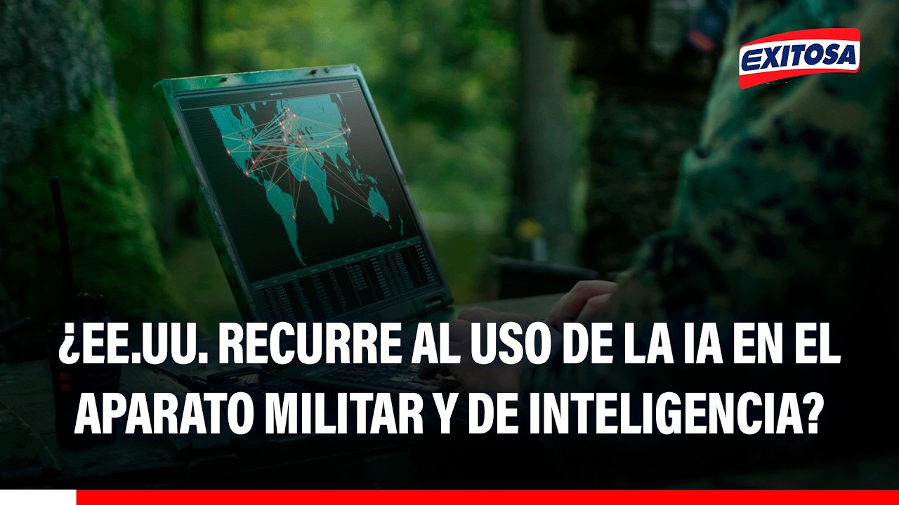 🔴🔵 ¿EE.UU. recurre al uso de la IA en el aparato militar y de inteligencia?