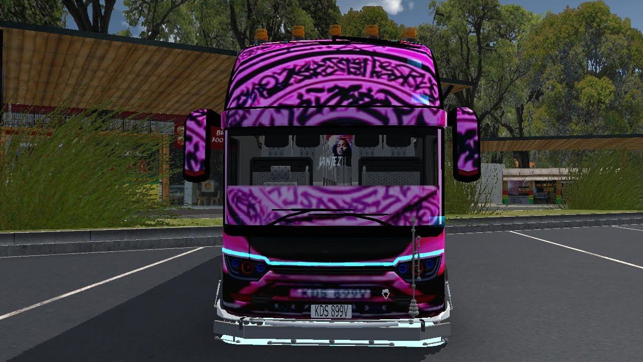 MOXIE 💃 the new queen 👑// bus simulator Kenya livery for bussid