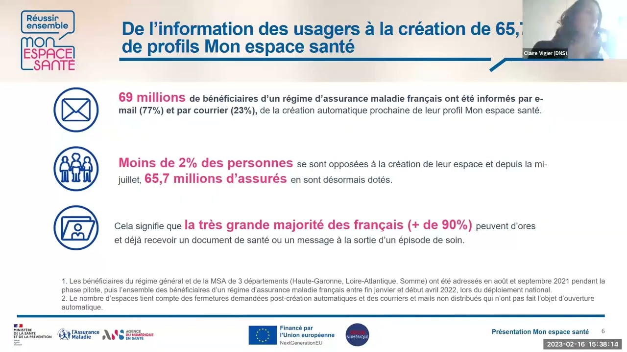 [webinaire] Dites-nous tout sur Mon espace santé - février 2023