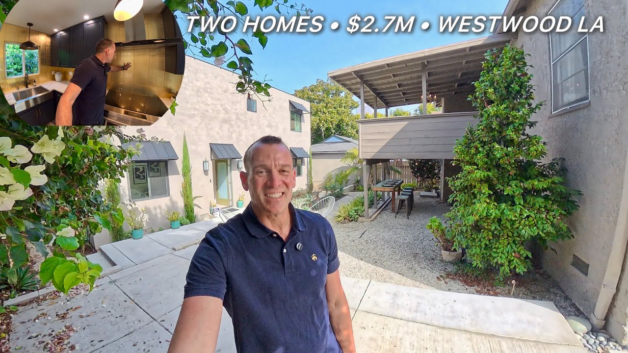 🏡 Two Homes for the Price of One in Westwood LA | Luxury Property Tour