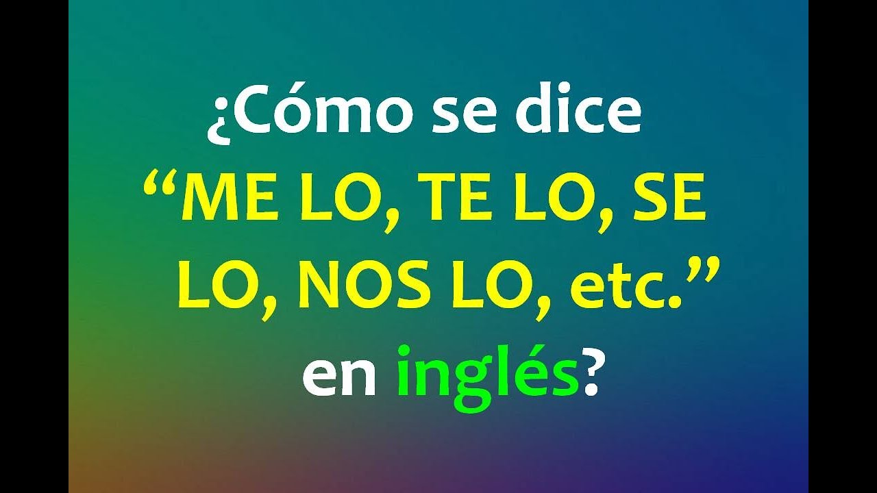 Ejercicios para Expresar 