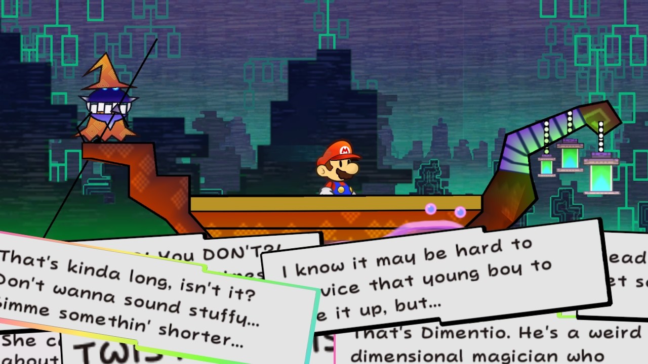 The Unused Dialogue of Super Paper Mario