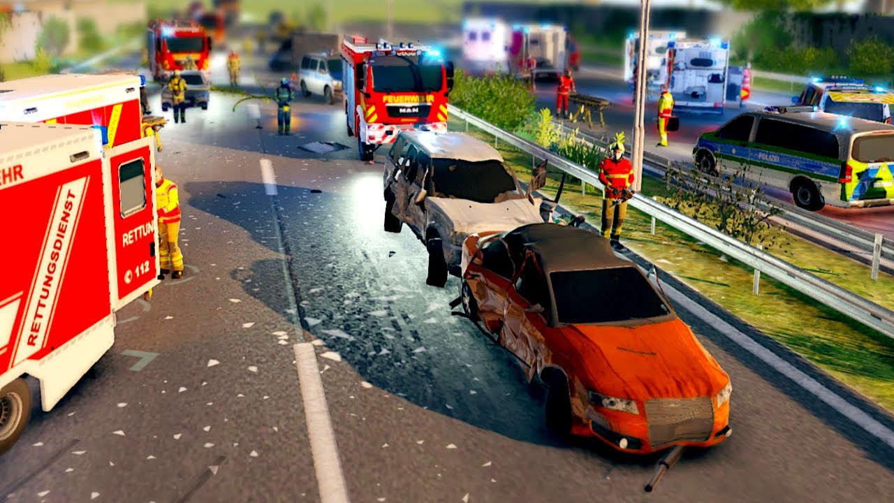 💥2x Schwerer Verkehrsunfall - RüstZug FRW1 🚨  Emergency 5 Lüdenscheid Maxmilim⚡ Maxmilim
