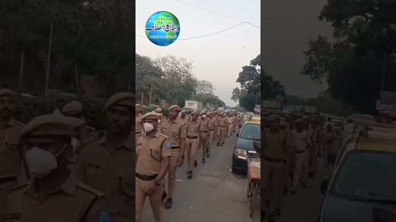 Mumbai BMC Election|Kurla Vinoba Bhave (V.B) Nagar police station ka route March | Sr Pi Popat award