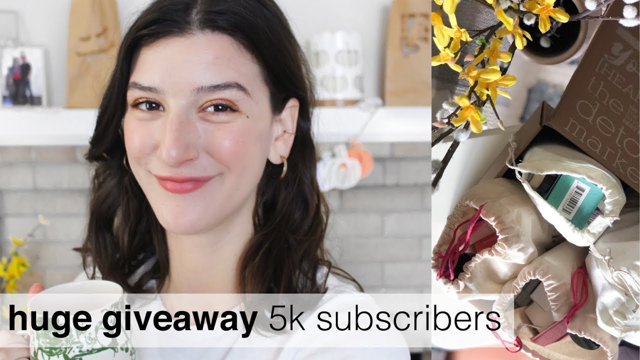 Huge Giveaway | Clean, Green Beauty