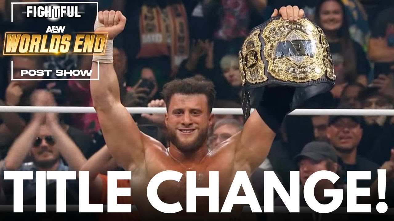 MJF Wins World Title, Moxley Wins C2 At AEW World's End 2025 Full Show Review & Results w/ SRS