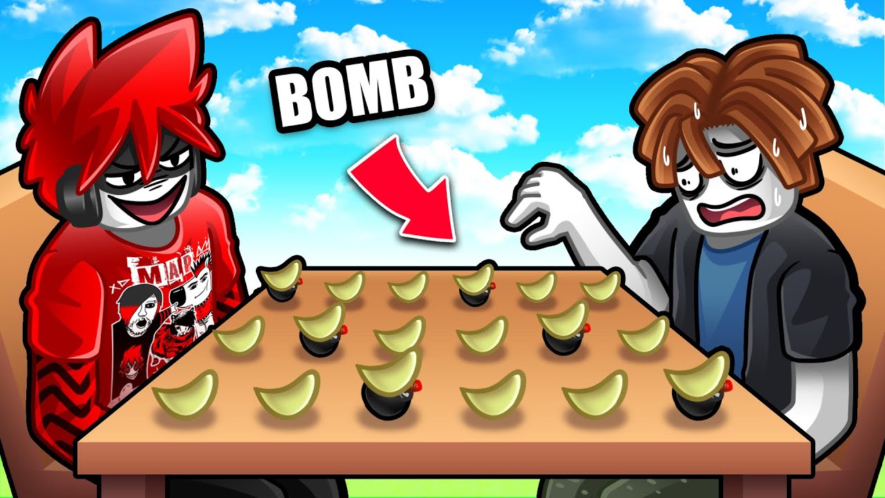 Roblox : Bomb Chip 💣 เกมวัดดวง แผ่นขนมซ่อนระเบิด !!!