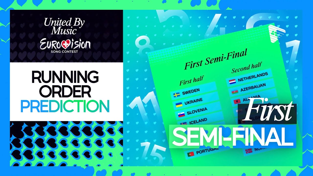 🇨🇭 Eurovision 2025: Semi-Final 1 - Running Order Predictions (With Comments)