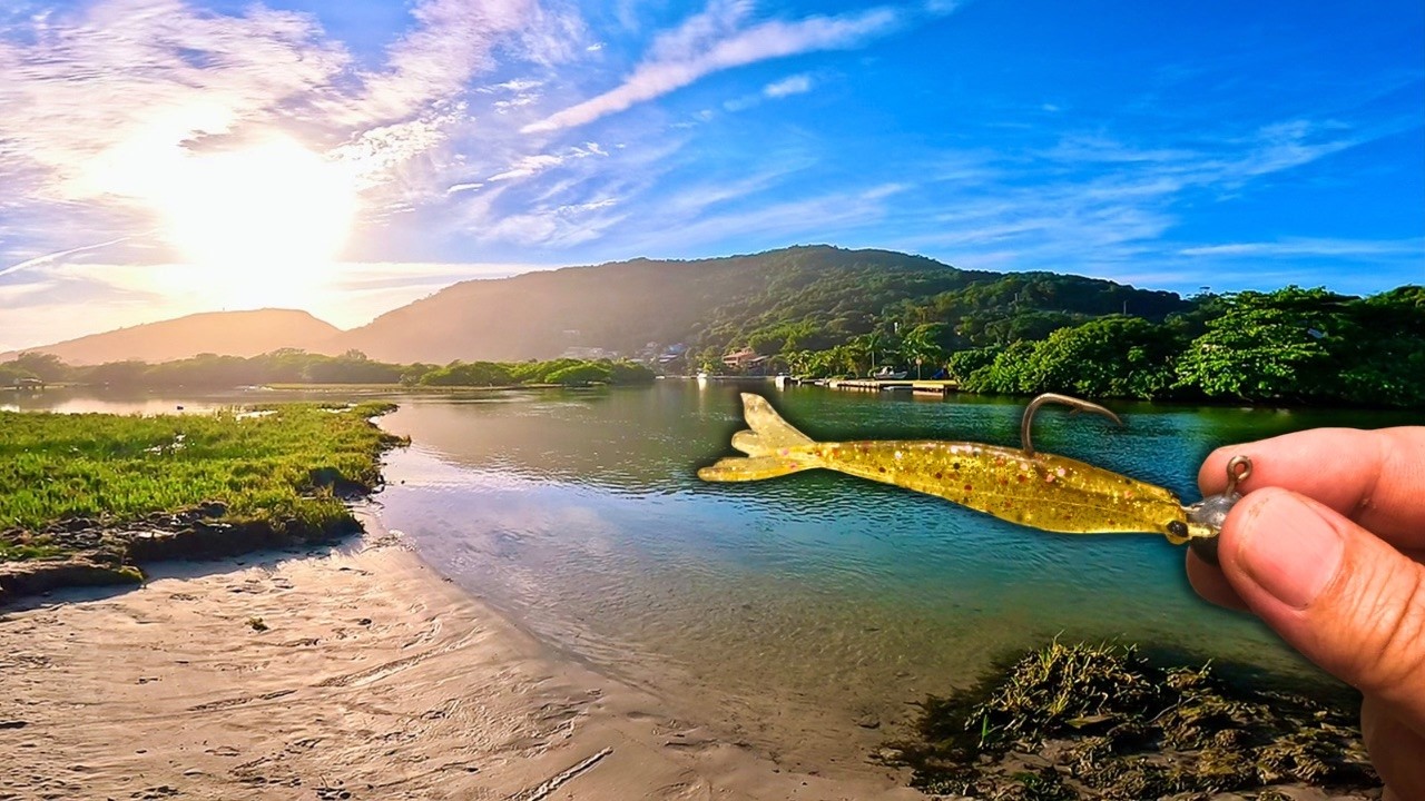 IMPRESSIONANTE ESSE LUGAR! VÁRIOS PONTOS DE PESCA COM MUITO PEIXE E FÁCIL DE CHEGAR!