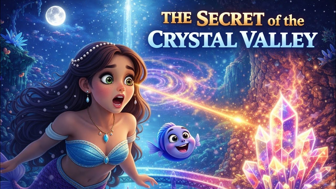 Secret of the Magical Crystal Valley 🔮 Ocean Adventure | Mermaid Adventure 🌊🧜‍♀️