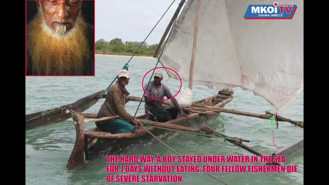 WAVUVI WALIMBEBA JINI WAKIDHAN NI MWANADAMU, AKATAKA ASHUSHE KATIKATI YA BAHARI WALIGOMA, APONA 1 TU