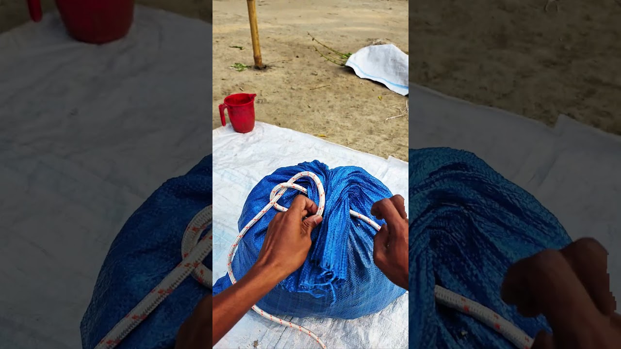 Really genius Simple And Practical knots For Bags & Coasts