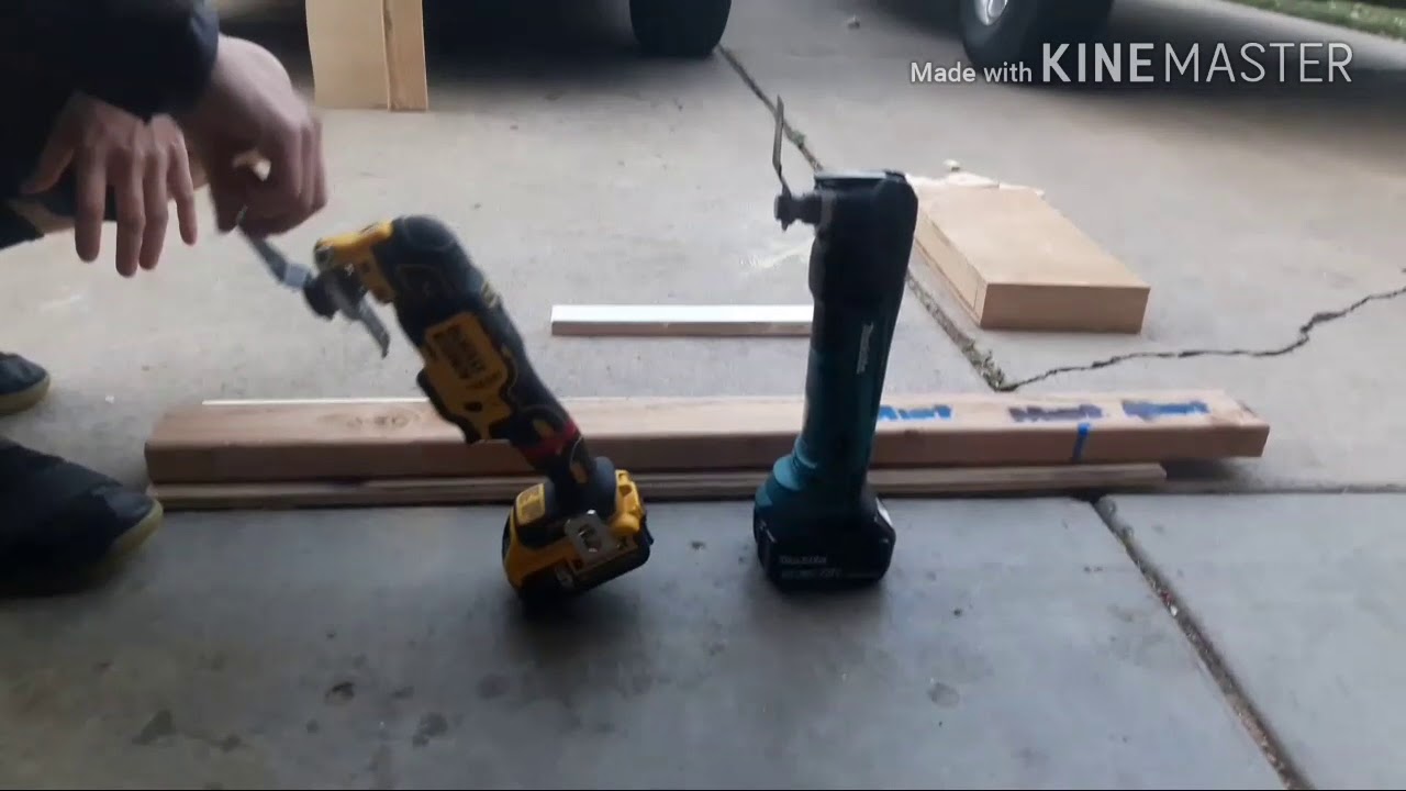DeWalt vs Makita multi tool shootout!
