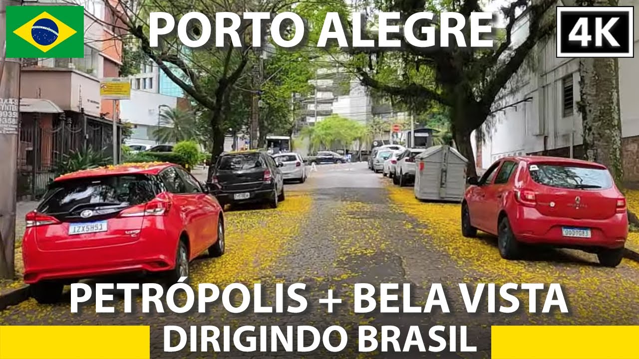 Porto Alegre, POA 🚙 🇧🇷 Driving [Petrópolis e Bela Vista] Dirigindo Brasil