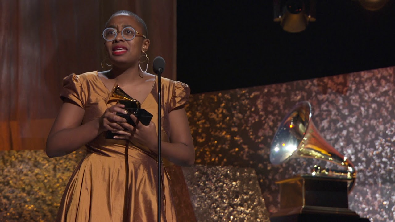 Cécile McLorin Salvant Wins Best Jazz Vocal Album | 2019 GRAMMYs Acceptance Speech