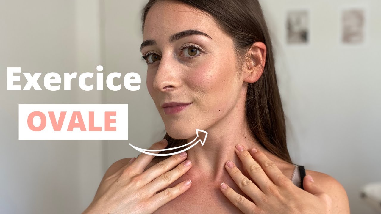 RÉDUISEZ L'AFFAISSEMENT DE L'OVALE DU VISAGE AVEC CET EXERCICE
