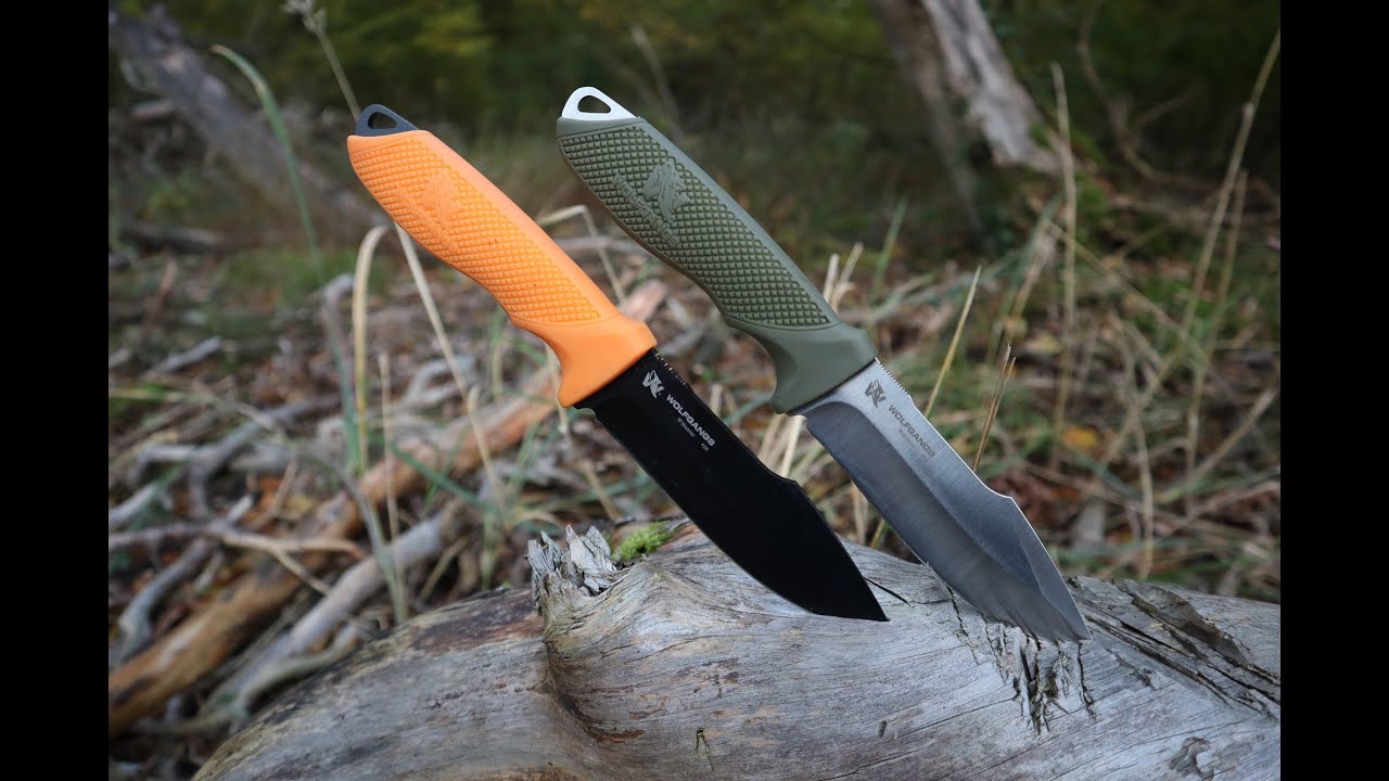 Odenwolf Wolfgangs Messer Hunter Jagd-  und Outdoormesser - Schneidtest ,  Feuer machen Giveaway
