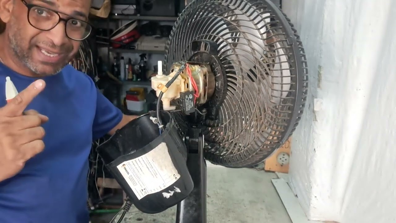Pessoas...vejam o que aconteceu com esse ventilador!!! 😱😱😱😱😱