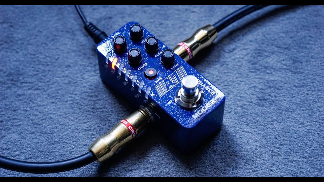 Mooer - A7 - Ambient Reverb - Drown in layers of dreamy soundscapes