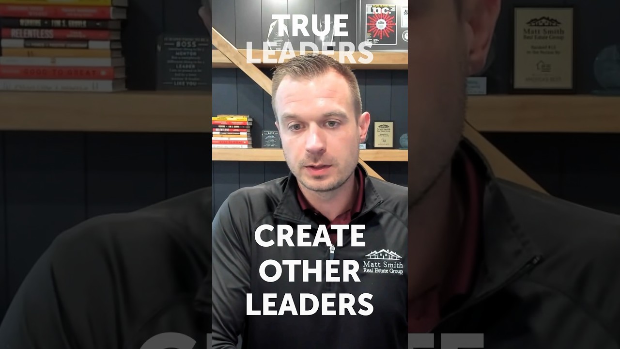 Create Leaders Not Followers #realestateteam #podcast #realtor #realestateagents #business