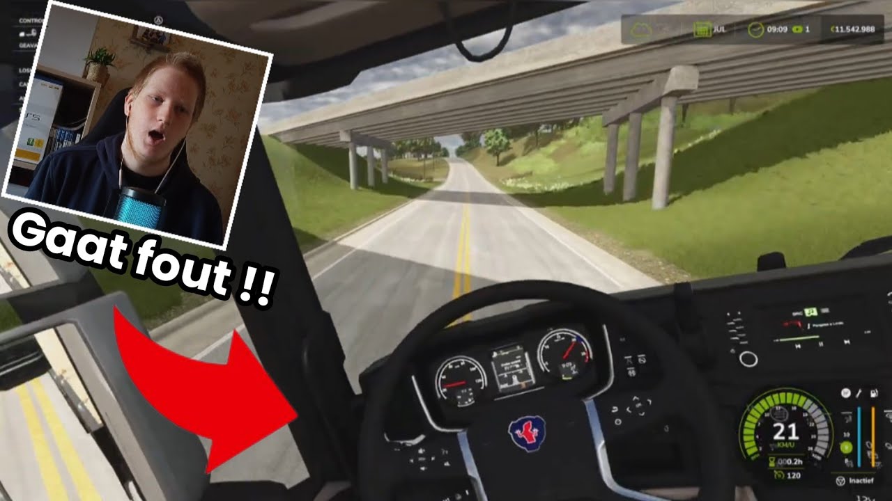 Eerste aflevering gaat bijna helemaal fout (farming simulator 25 // transportbedrijf) season 2