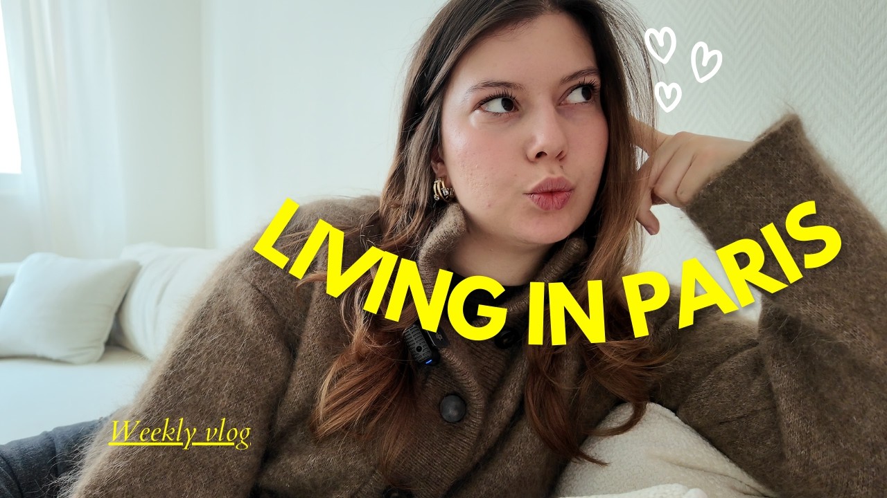 Living in paris | Shoppping, appart, blabla... | Weekly vlog