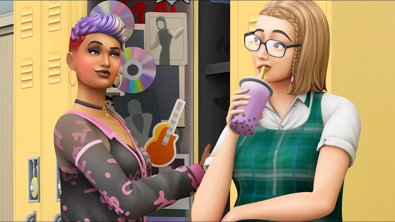 The Sims 4 High School Years DLC Part 1 - Full Gameplay Walkthrough Longplay No Commentary