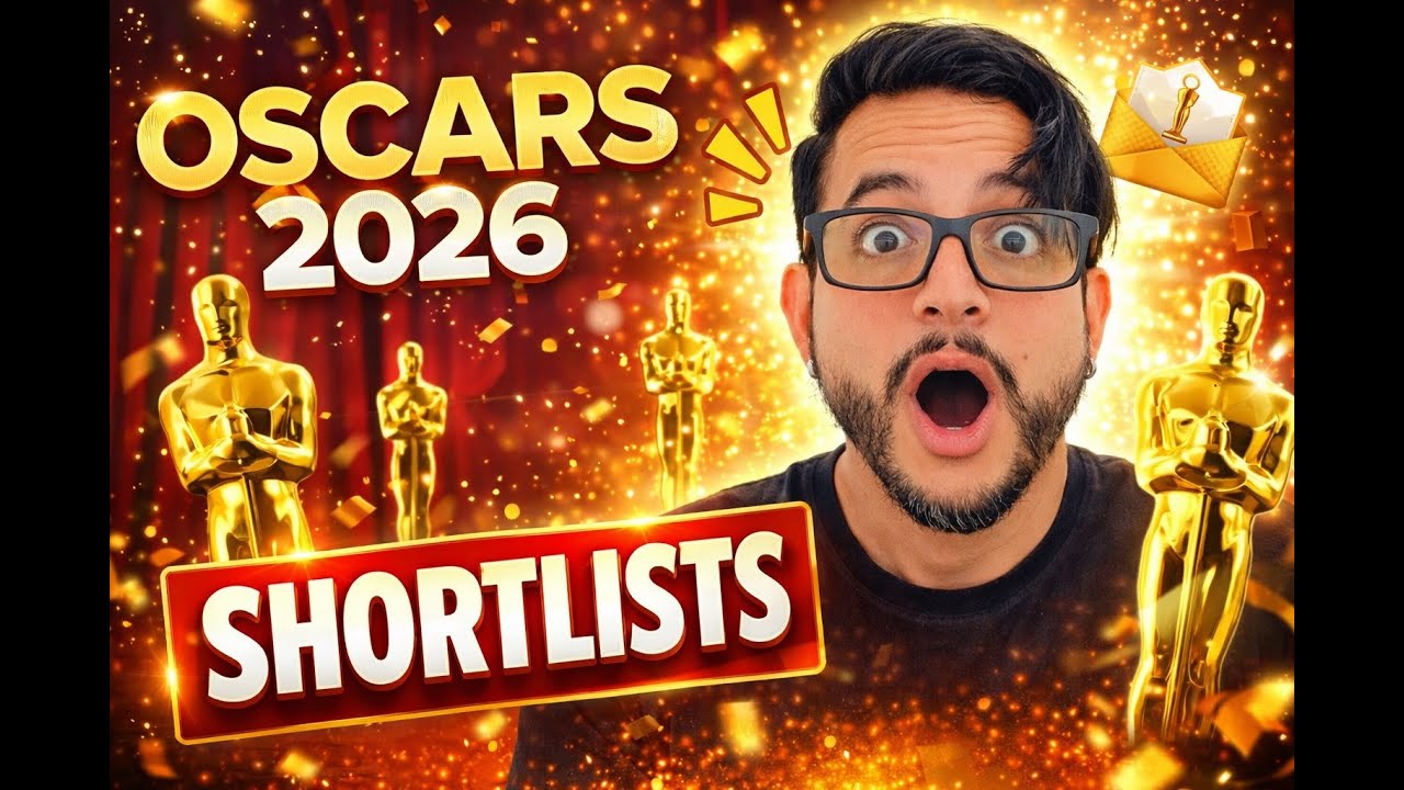 🎬🏆 Así quedaron los SHORTLISTS de los OSCARS 2026 | Reacción completa!