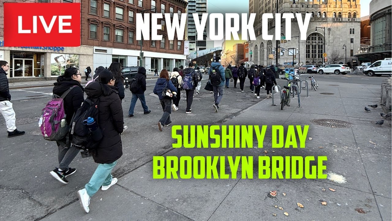 New York City: Sunshiny Day Brooklyn Bridge | Greenwich Village Manhattan