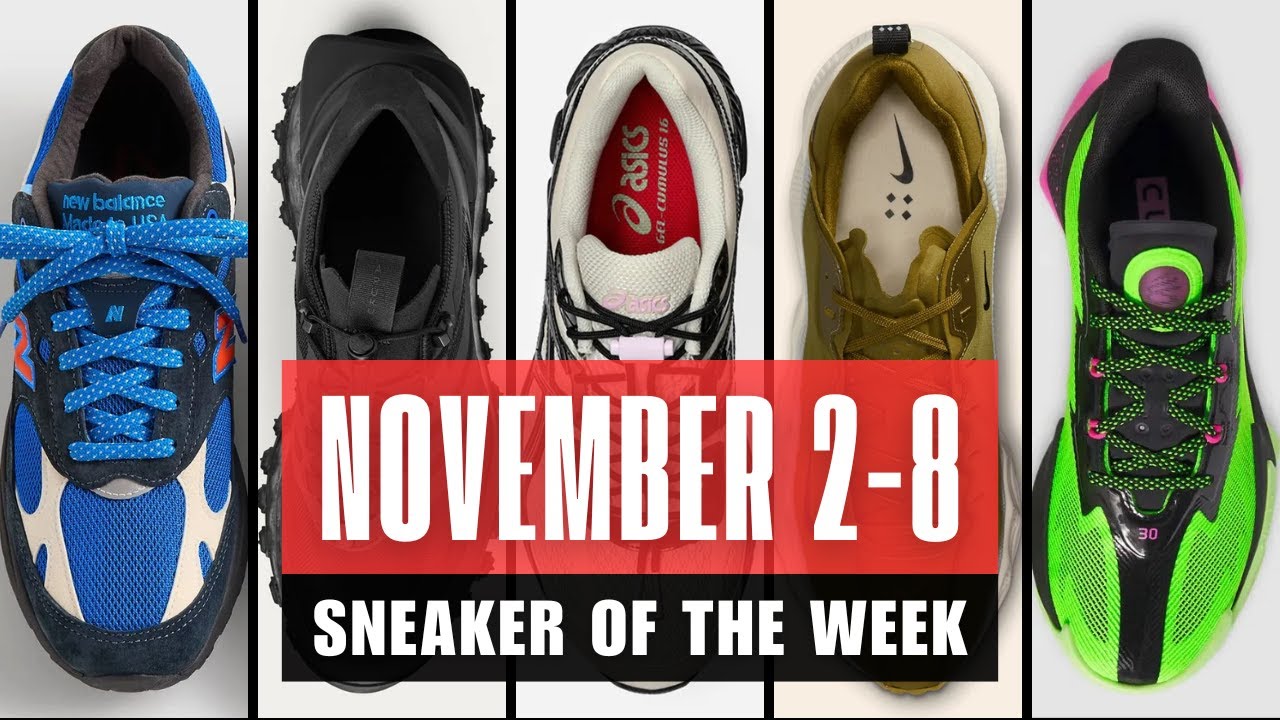 What’s Hot in Sneakers This Week? (November 2–8)