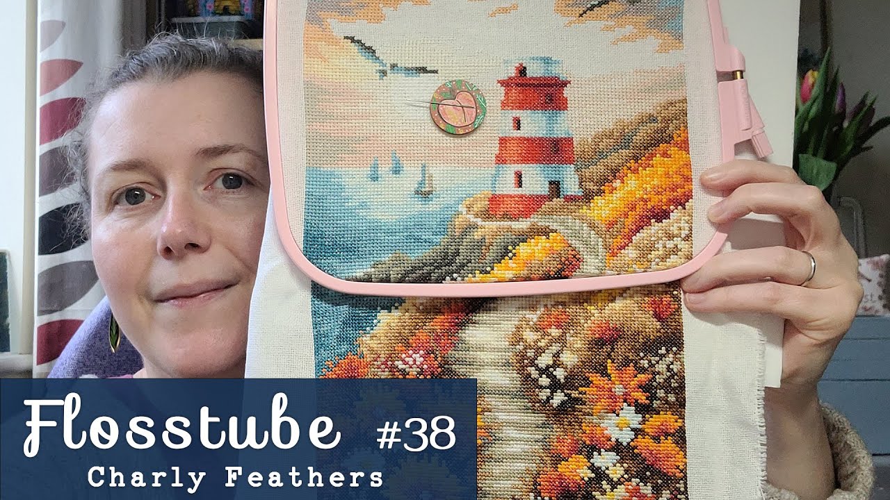 Flosstube #38: Stitching is my solace (Winter Stitching)