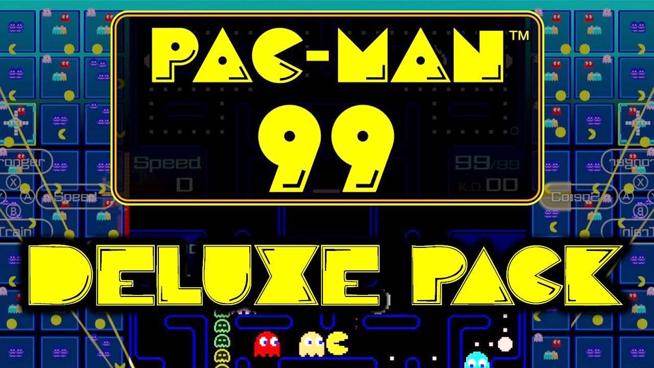 Pac-Man 99 Deluxe Pack DLC! - New Modes: CPU Battle, Score Attack and Blind Time Attack