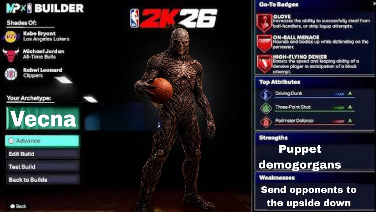 Dis new 6’7 iso lock VECNA build is the best in nba2k26 