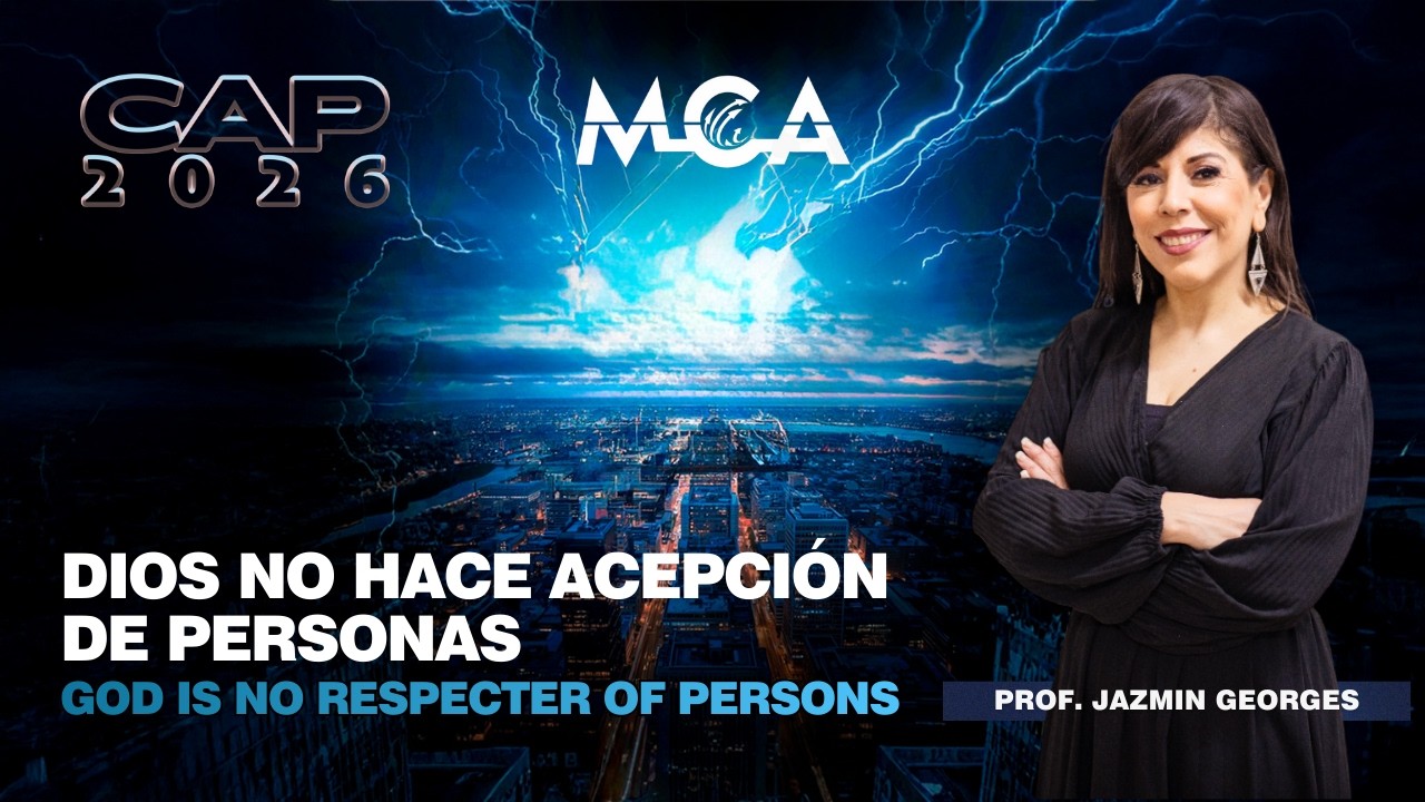 Dios no hace acepción de personas // Prof. Jazmin George // CAP 2026 // Reino y Poder