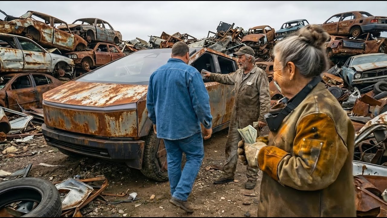 We Found a TESLA CYBERTRUCK for $1,000… Then Restored It | ASMR Car Restoration